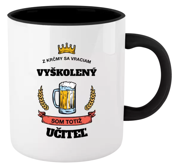 Hrnček  Z krčmy sa vraciam - Učiteľ