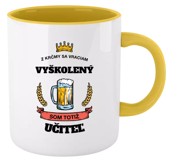 Hrnček  Z krčmy sa vraciam - Učiteľ