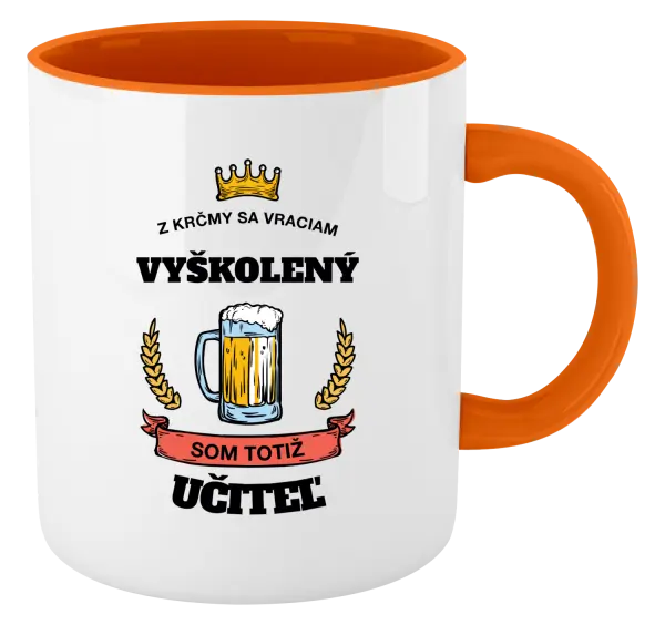 Hrnček  Z krčmy sa vraciam - Učiteľ