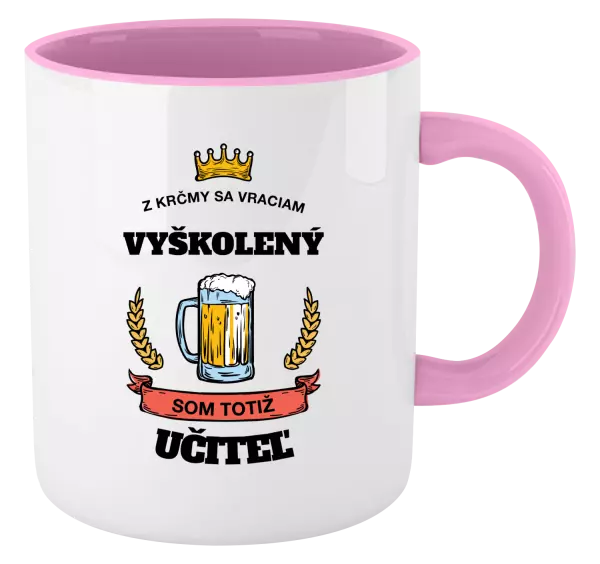 Hrnček  Z krčmy sa vraciam - Učiteľ