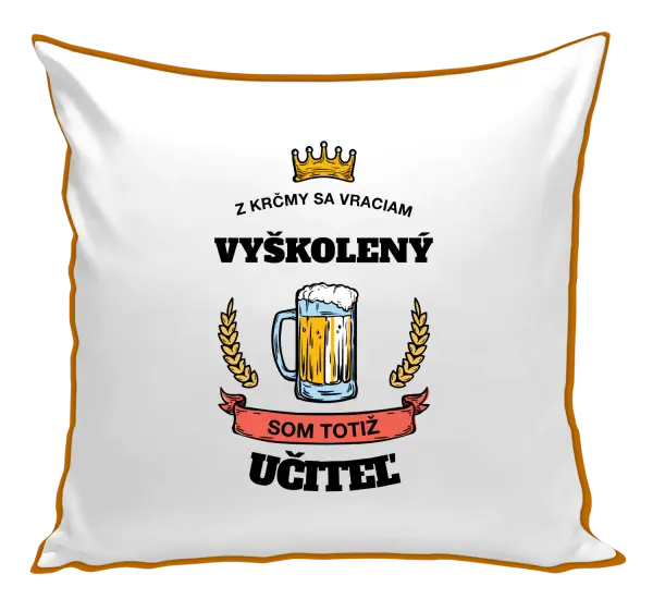 Vankúš Z krčmy sa vraciam - Učiteľ