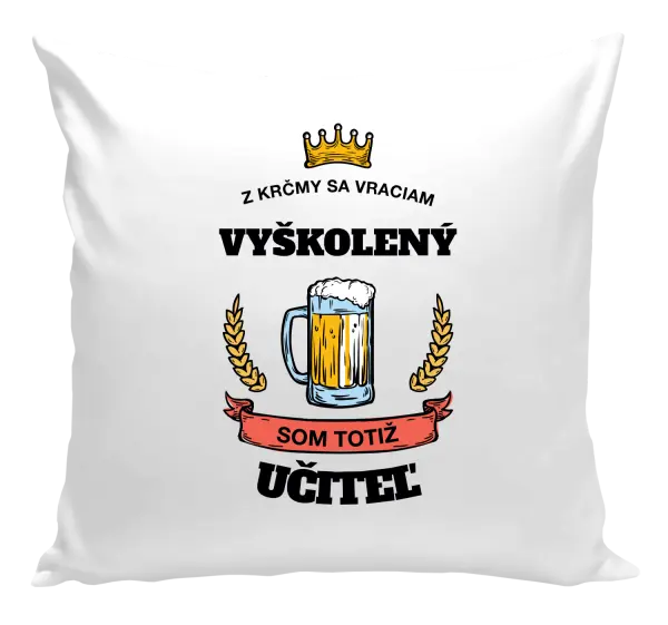 Vankúš Z krčmy sa vraciam - Učiteľ