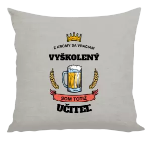 Vankúš Z krčmy sa vraciam - Učiteľ