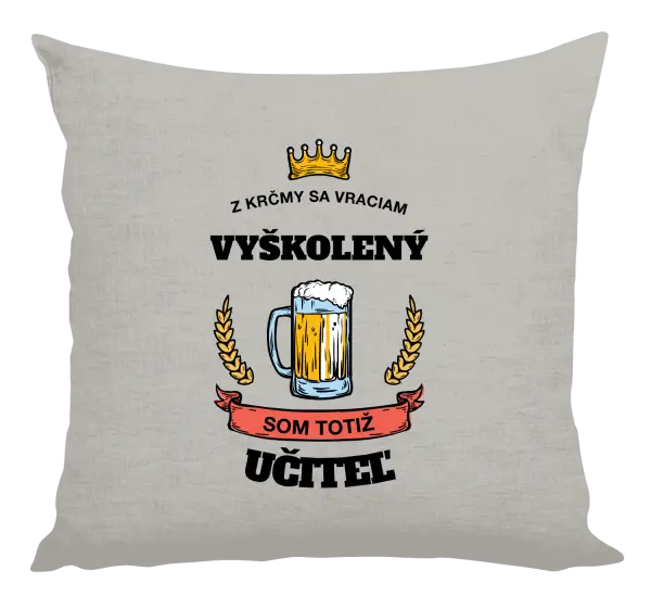 Vankúš Z krčmy sa vraciam - Učiteľ