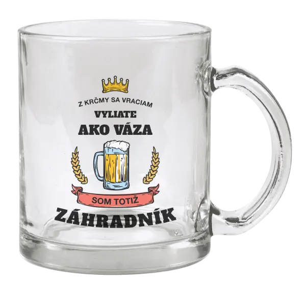 Hrnček Z krčmy sa vraciam - Záhradník 