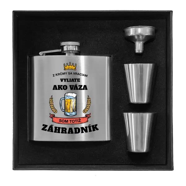 Ploskačka v krabičke Z krčmy sa vraciam - Záhradník 