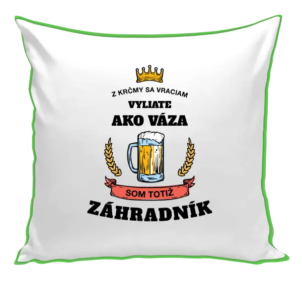 Vankúš Z krčmy sa vraciam - Záhradník 