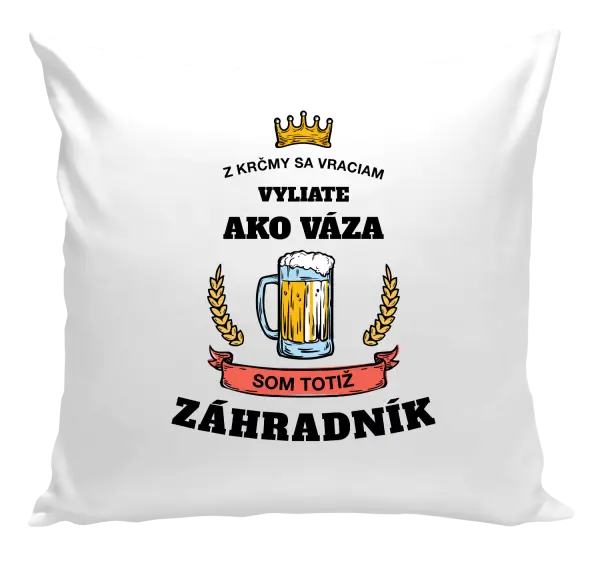 Vankúš Z krčmy sa vraciam - Záhradník 