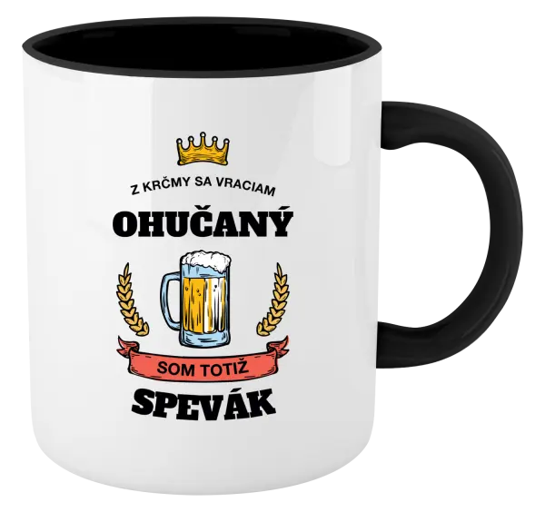 Hrnček  Z krčmy sa vraciam ohučaný - Spevák