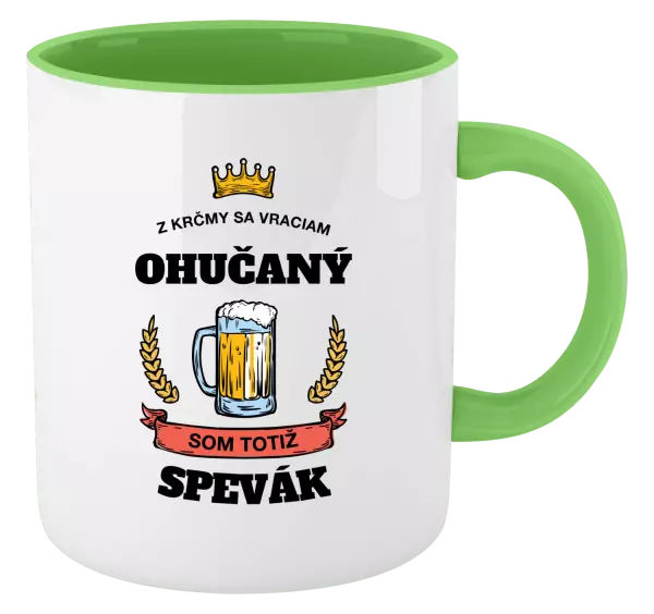 Hrnček  Z krčmy sa vraciam ohučaný - Spevák