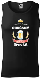 Pánske tielko Z krčmy sa vraciam ohučaný - Spevák