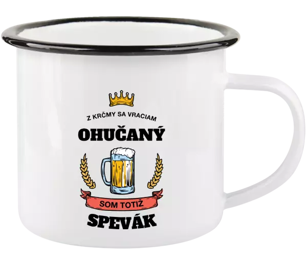 Plecháčik Z krčmy sa vraciam ohučaný - Spevák