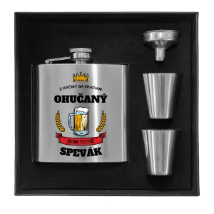 Ploskačka v krabičke Z krčmy sa vraciam ohučaný - Spevák