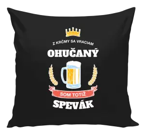 Vankúš Z krčmy sa vraciam ohučaný - Spevák
