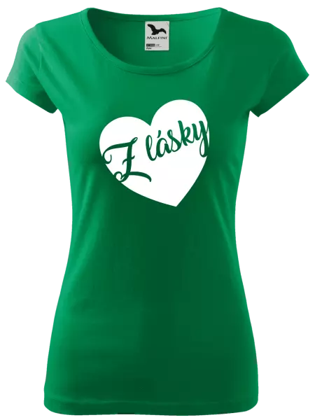 Dámske tričko Z lásky