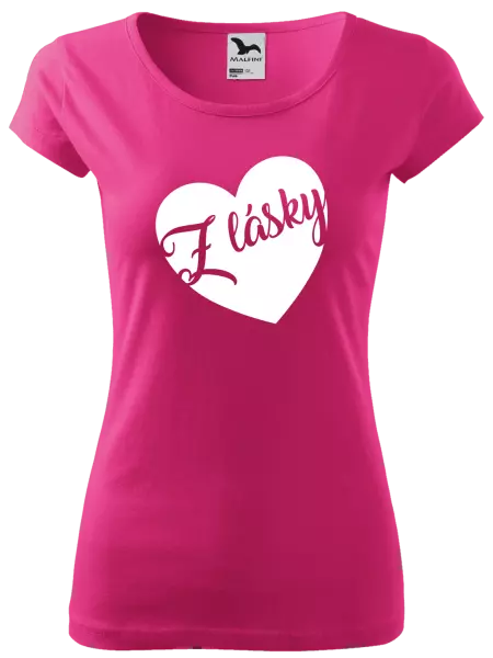 Dámske tričko Z lásky