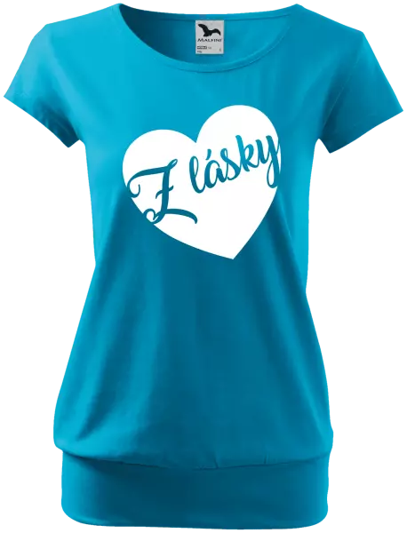 Dámske tričko Z lásky