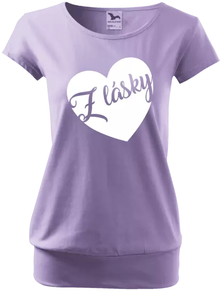 Dámske tričko Z lásky
