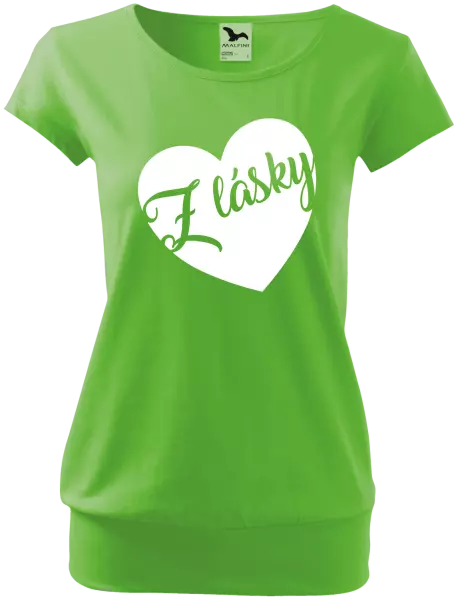 Dámske tričko Z lásky