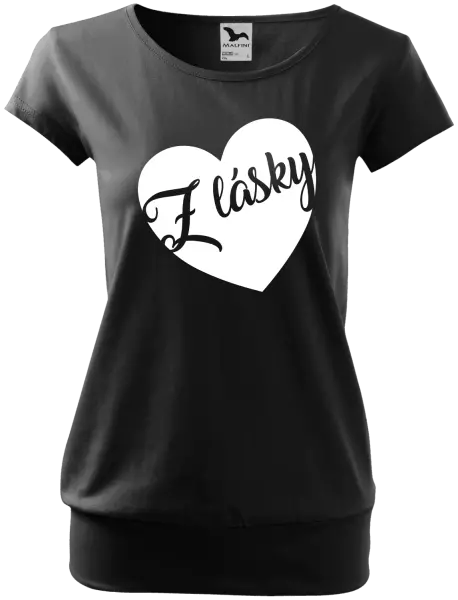 Dámske tričko Z lásky