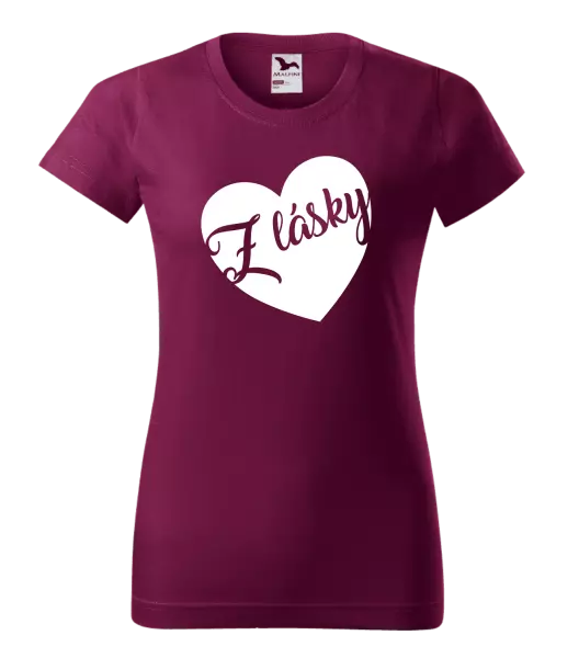 Dámske tričko Z lásky