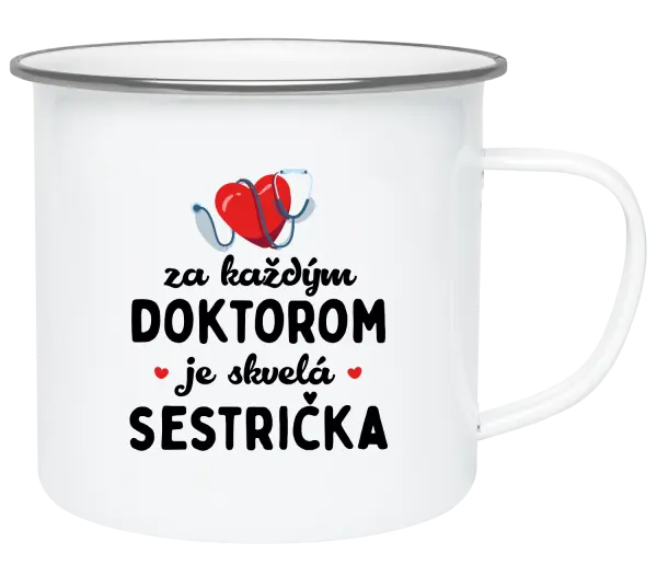 Plecháčik Za každým doktorom je skvelá sestrička 