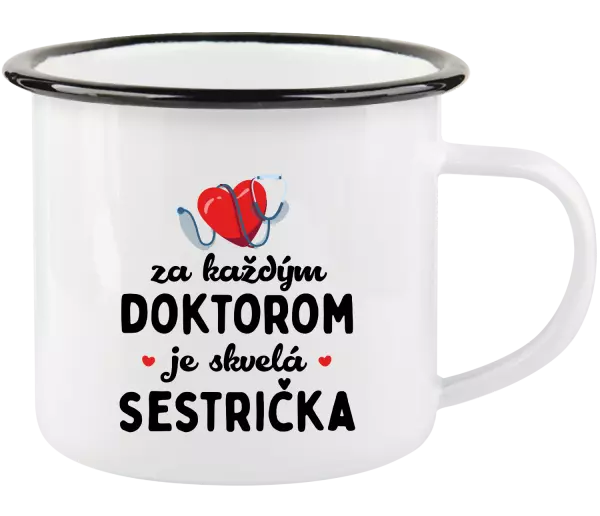 Plecháčik Za každým doktorom je skvelá sestrička 