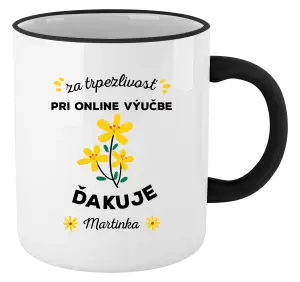 Hrnček za trpezlivosť pri online výučbe