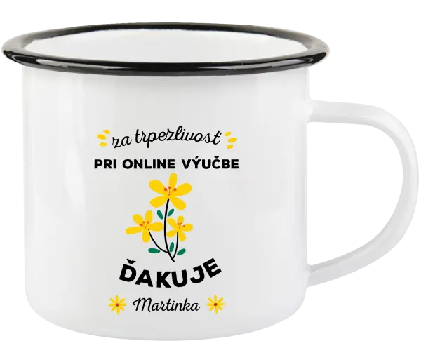 Plecháčik za trpezlivosť pri online výučbe