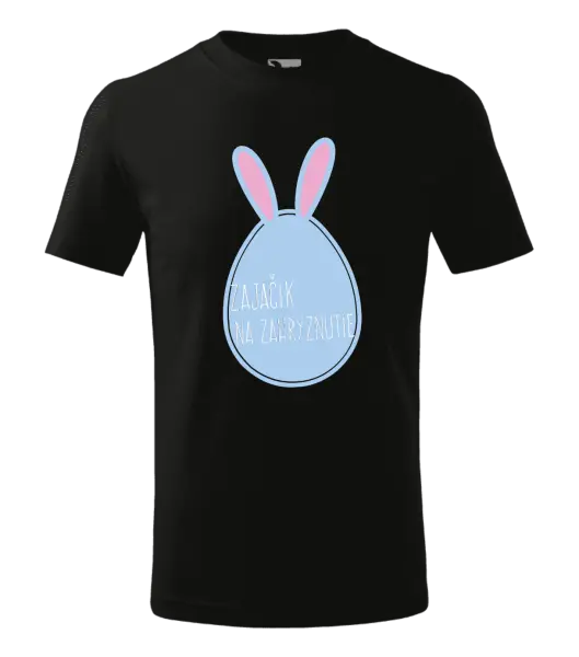Detské veľkonočné tričko Zajačik na zahryznutie