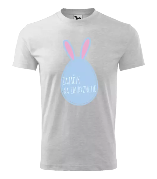 Detské veľkonočné tričko Zajačik na zahryznutie