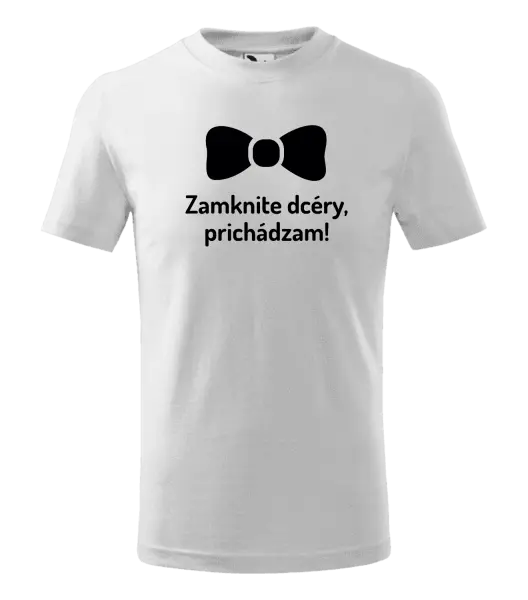 Detské tričko Zamknite dcéry prichádzam