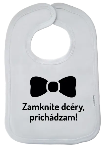 Detský podbradník Zamknite dcéry prichádzam