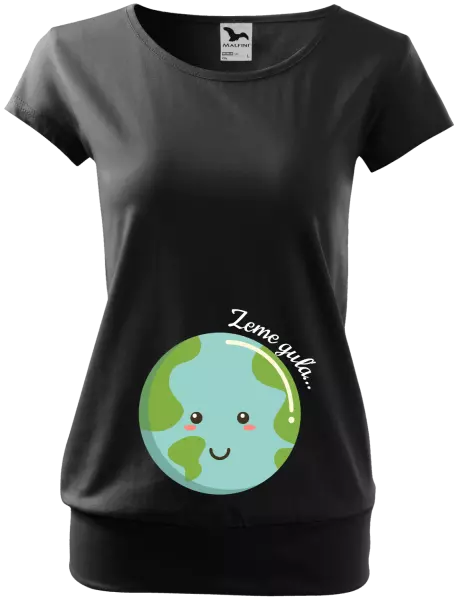 Tehotenské tričko Zeme guľa...