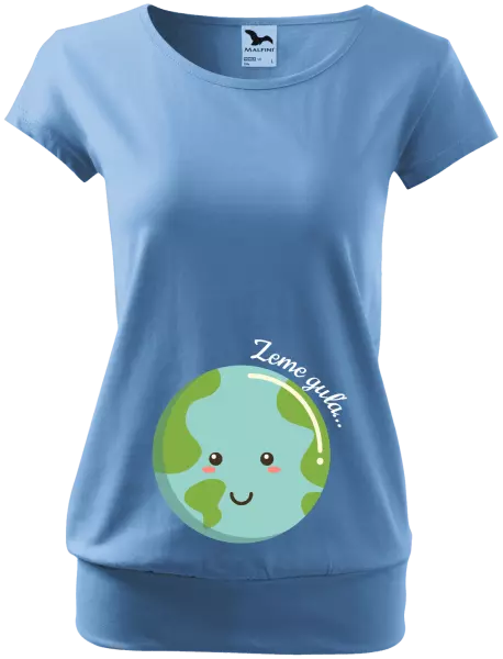 Tehotenské tričko Zeme guľa...