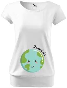 Tehotenské tričko Zeme guľa...