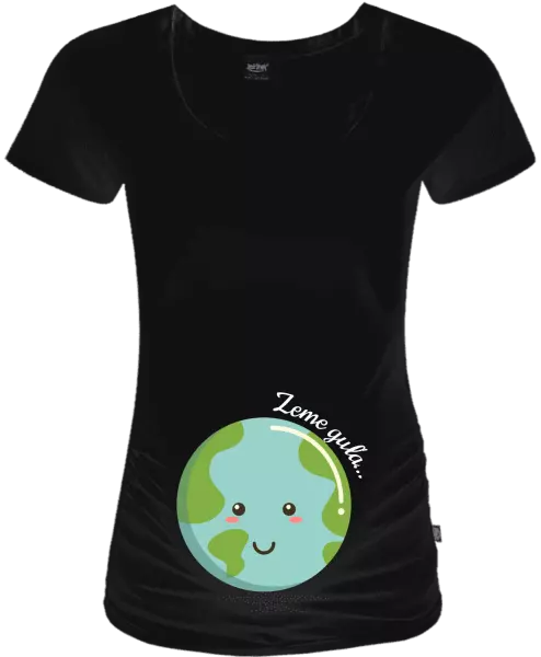 Tehotenské tričko Zeme guľa...
