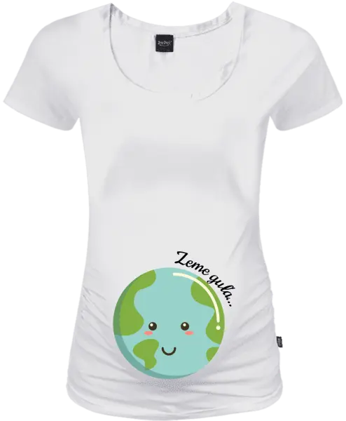 Tehotenské tričko Zeme guľa...