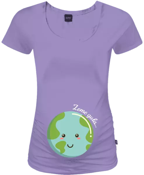 Tehotenské tričko Zeme guľa...