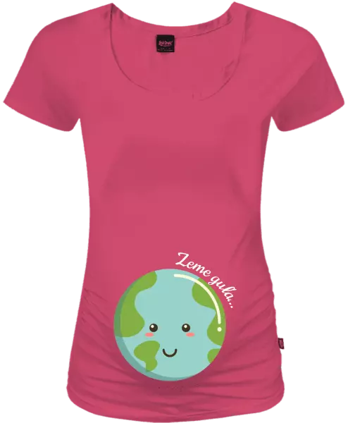 Tehotenské tričko Zeme guľa...