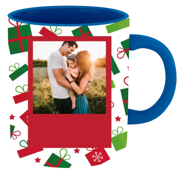  Zelené a červené vianočné darčeky