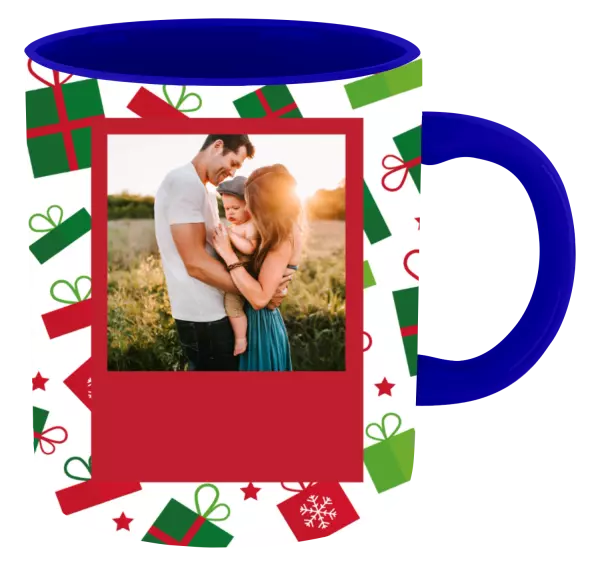  Zelené a červené vianočné darčeky