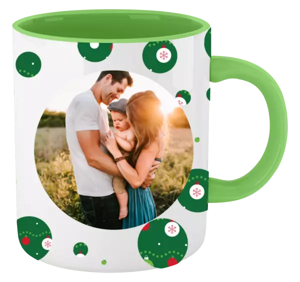  Zelené vianočné ozdoby