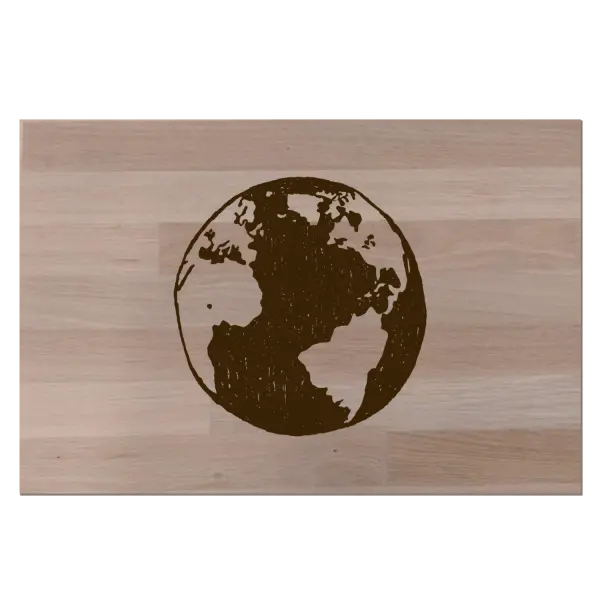 Buková doska Zem