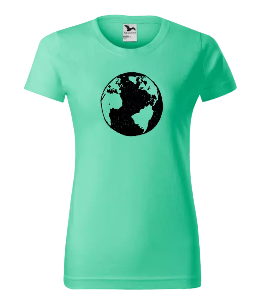 Dámske tričko Zem