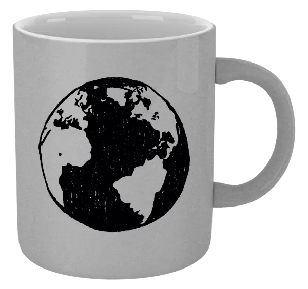 Hrnček metalický Zem