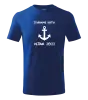 Detské vodácke tričko Zdvíhame kotvy