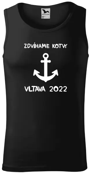 Pánske vodácke tielko Zdvíhame kotvy