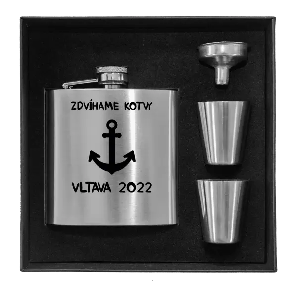 Ploskačka v krabičke Zdvíhame kotvy