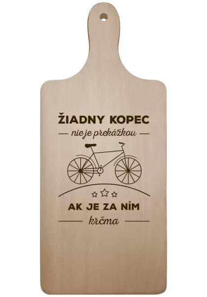 Doštička Žiadny kopec nie je prekážkou, ak je za ním krčma